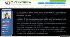 Desktop Screenshot of cavijaygaurav.com